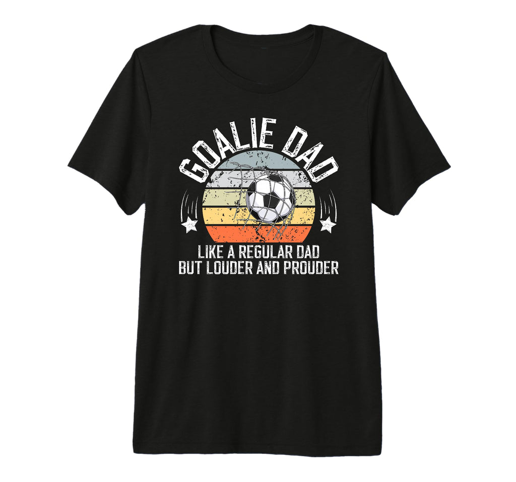 Mens Soccer Goalie Dad Soccer Keeper T-Shirt - Minimalist Print for Adults - T-Shirt, Sweatshirt, Hoodie