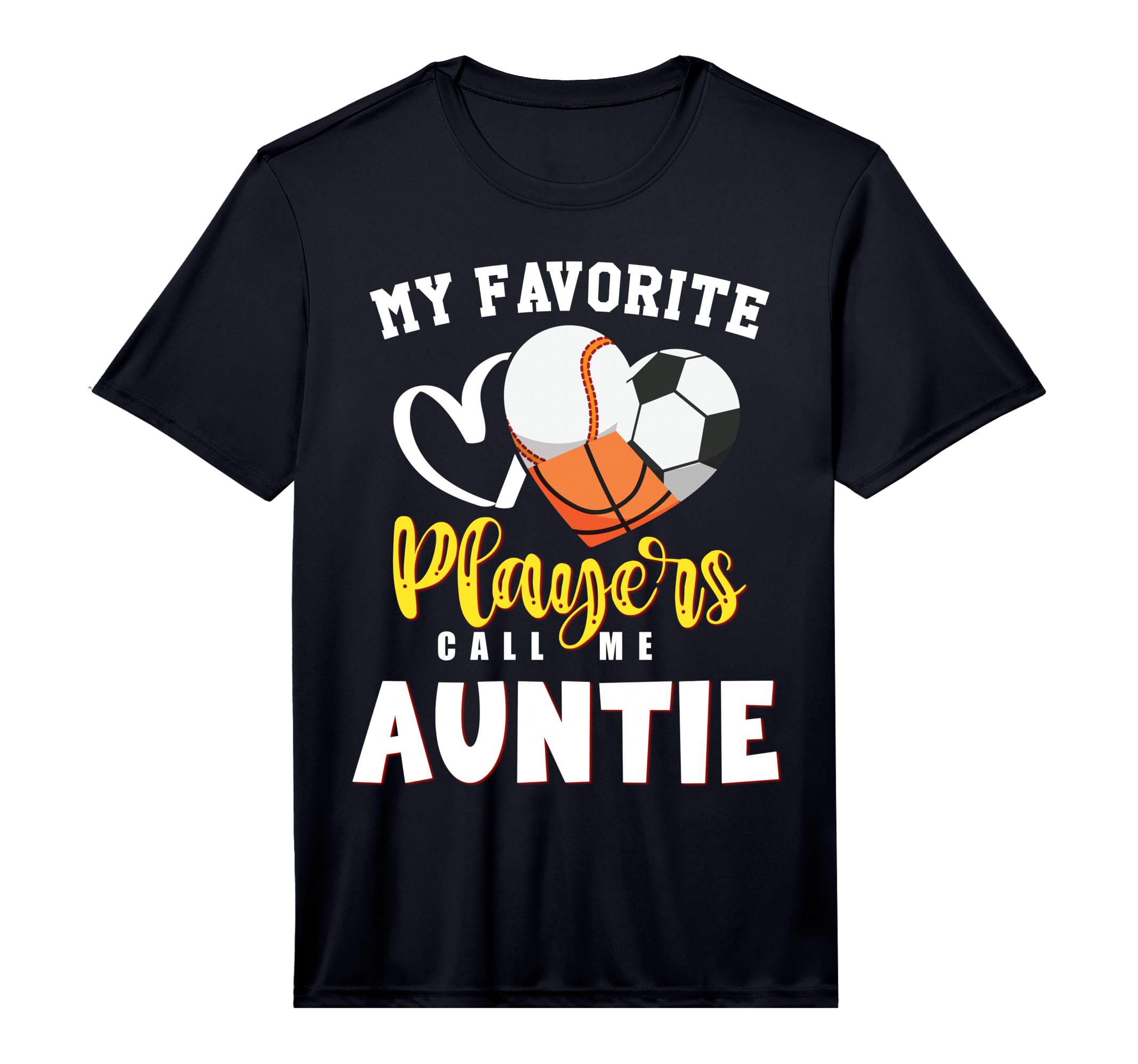 Mens Auntie My Favorite Baseball T-Shirt - Casual Everyday Wear Unisex - T-Shirt, Sweatshirt, Hoodie