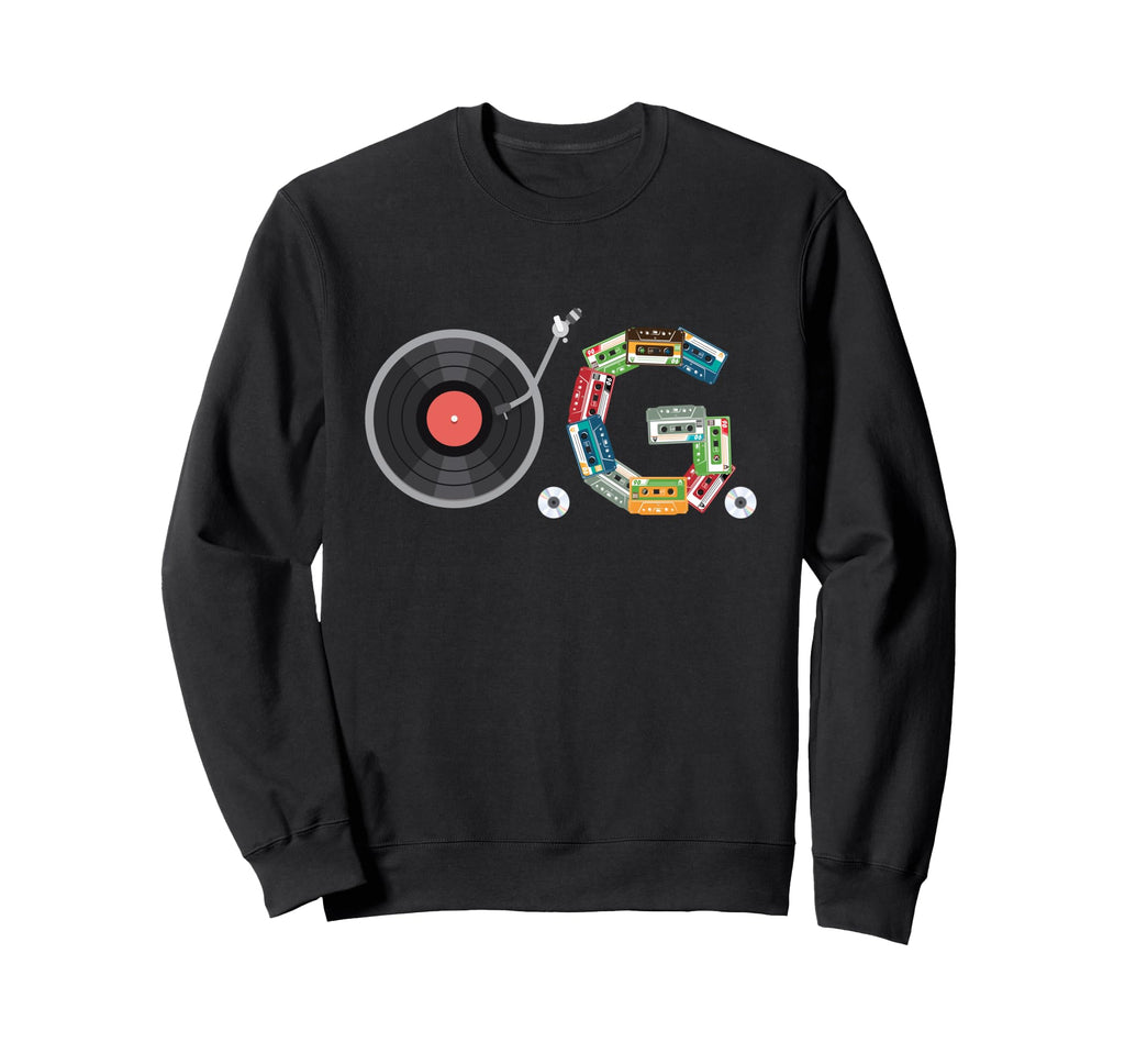 O G 80S 90S Old School Hip Hop Sweatshirt - Aesthetic Graphic Men Women - T-Shirt, Sweatshirt, Hoodie