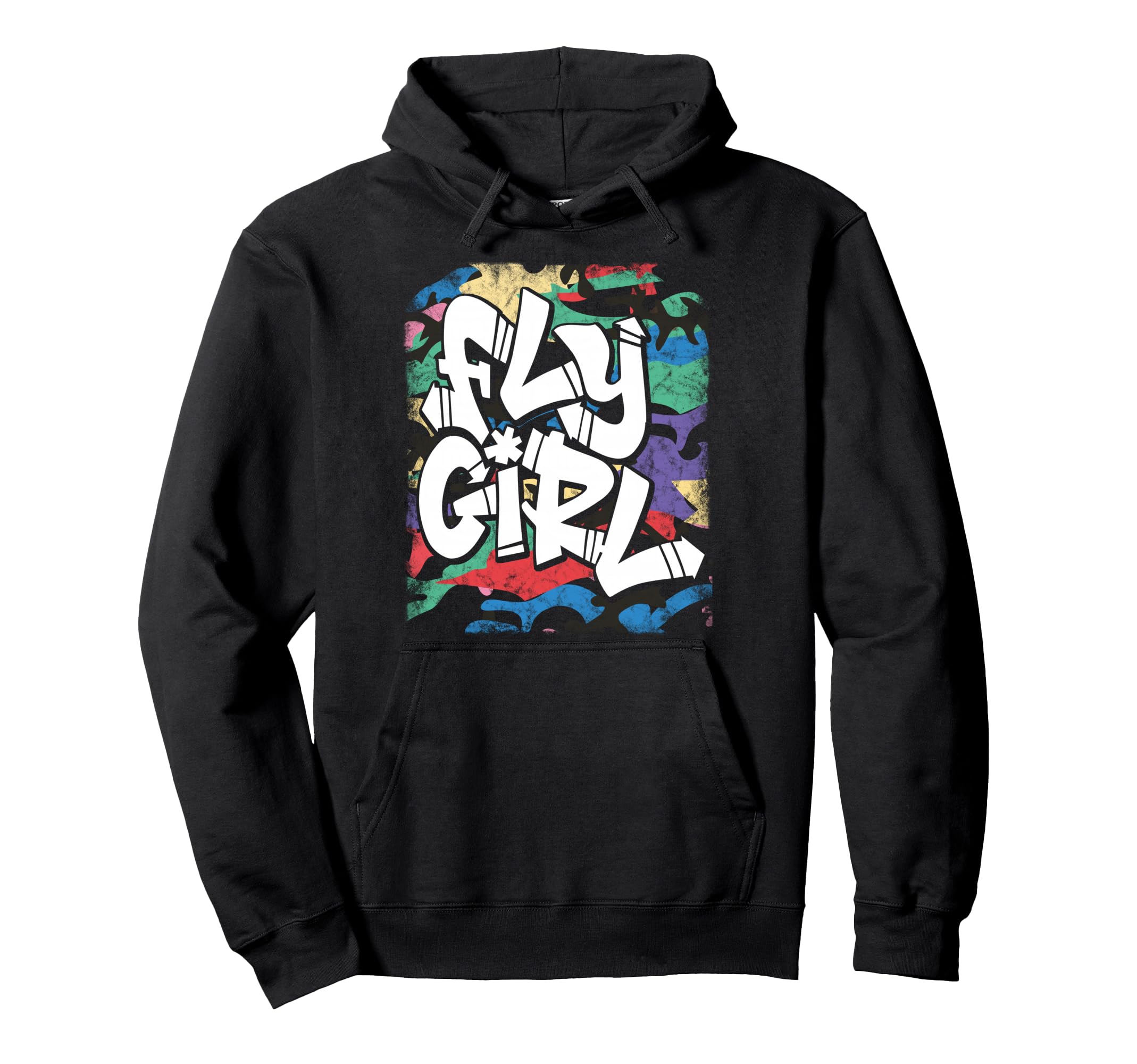Fly 80S 90S Old School B Hip Hop Hoodie - Minimalist Print Unisex - T-Shirt, Sweatshirt, Hoodie