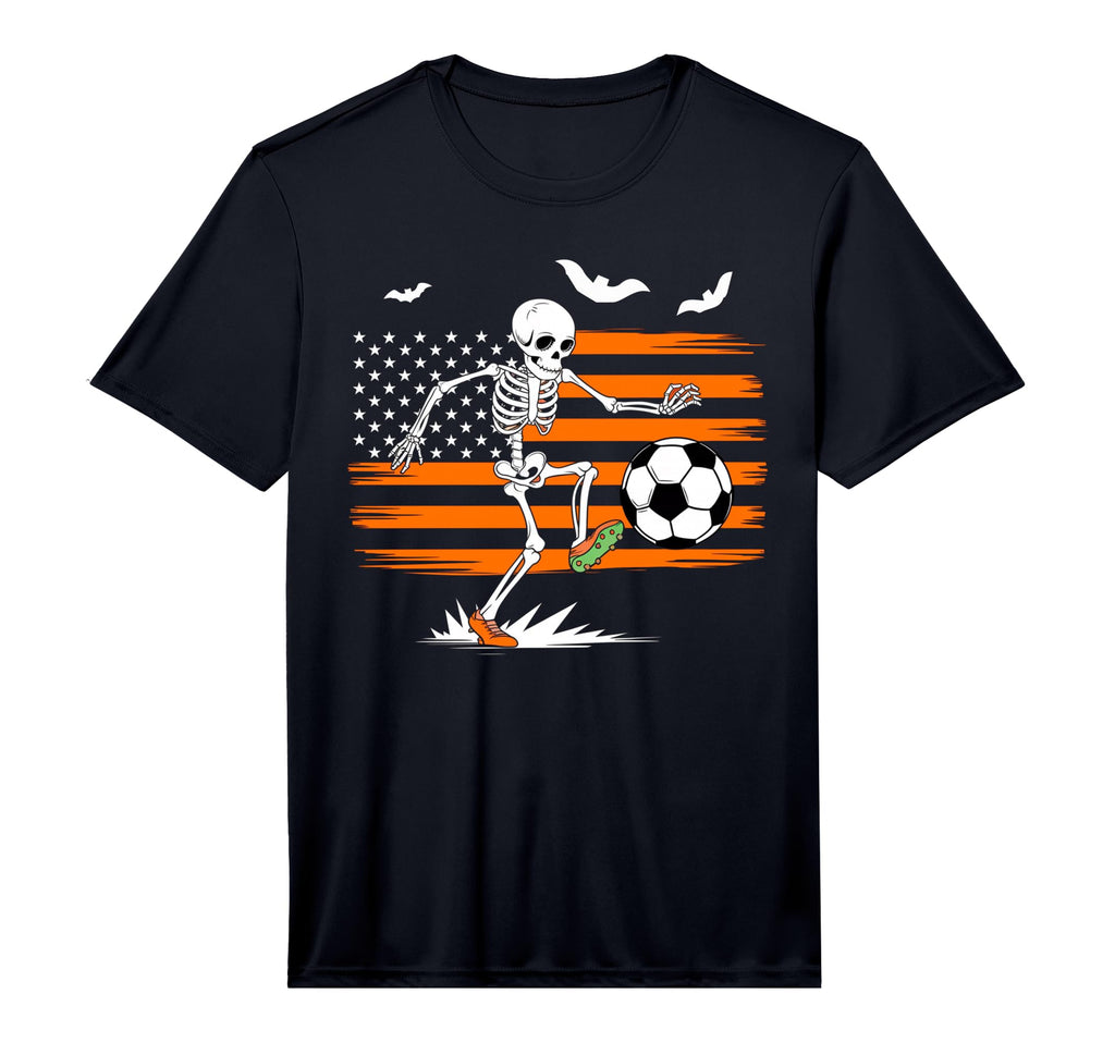 United States Halloween Skeleton T-Shirt - Fun Novelty Design for Adults - T-Shirt, Sweatshirt, Hoodie