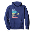 Soccer Player Funny Dog Soccer Ball Hoodie - Casual Everyday Wear Unisex - T-Shirt, Sweatshirt, Hoodie