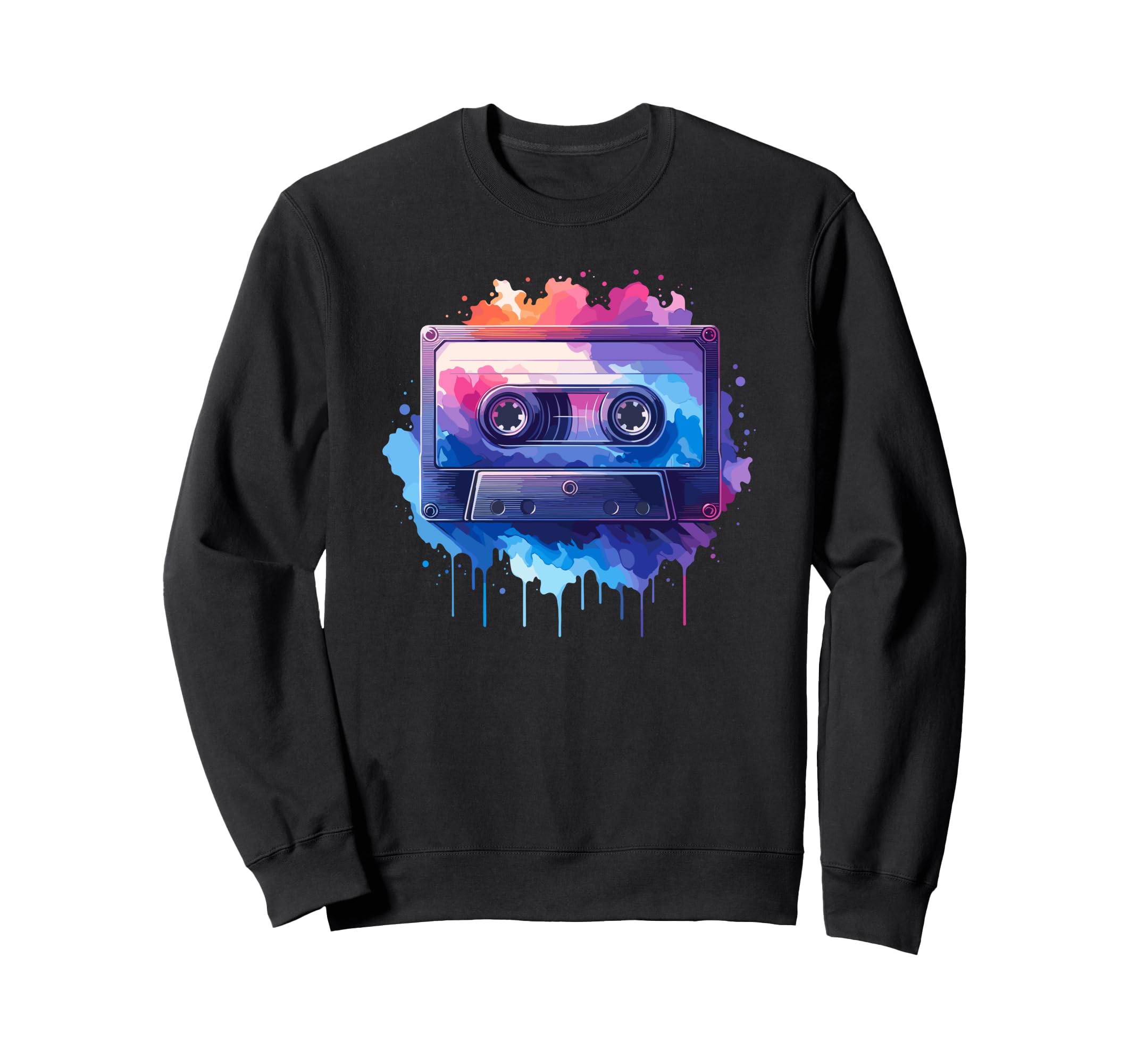Cassette Player Music Tape Sweatshirt - Streetwear Style for Adults - T-Shirt, Sweatshirt, Hoodie