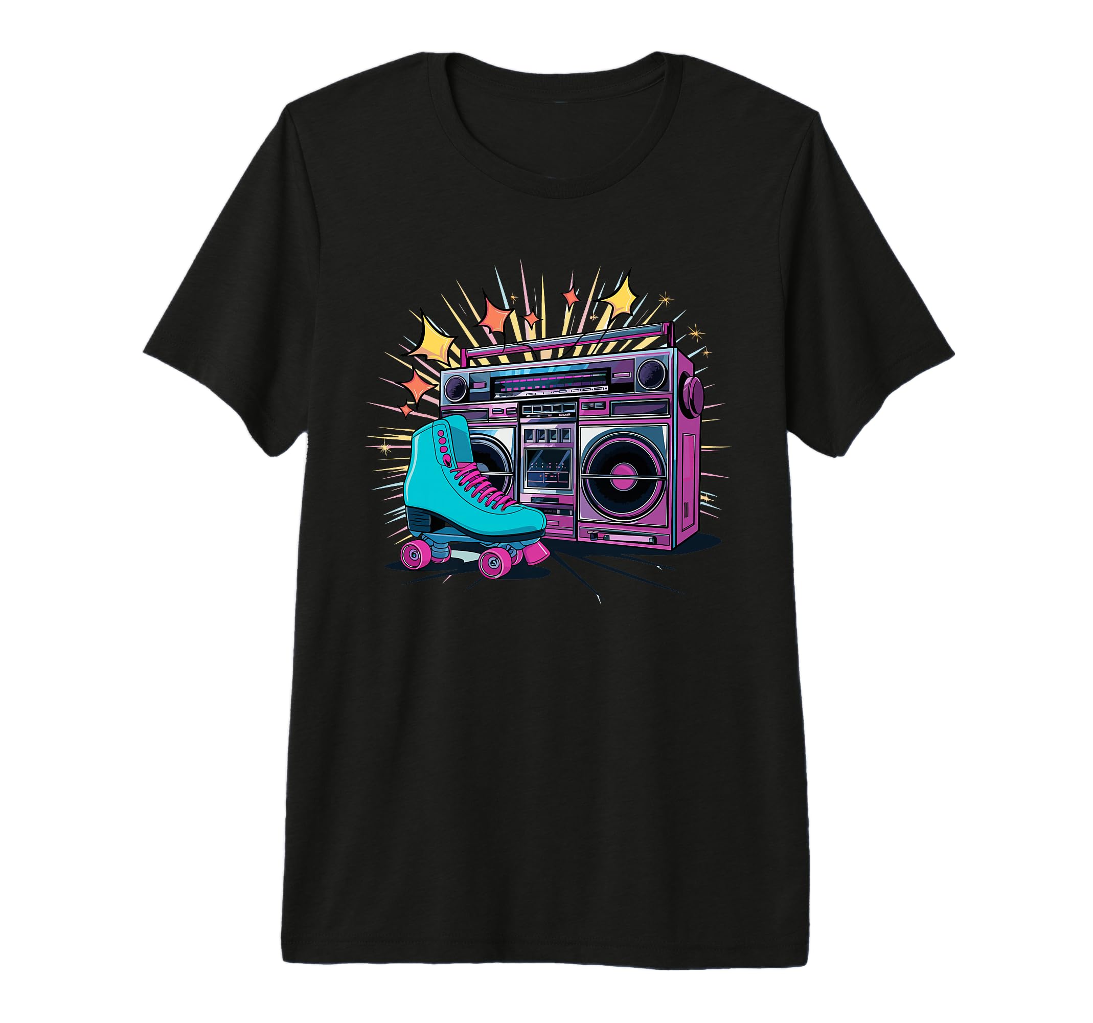 Rollerskates Funny 80S Roller Skating T-Shirt - Streetwear Style Unisex - T-Shirt, Sweatshirt, Hoodie