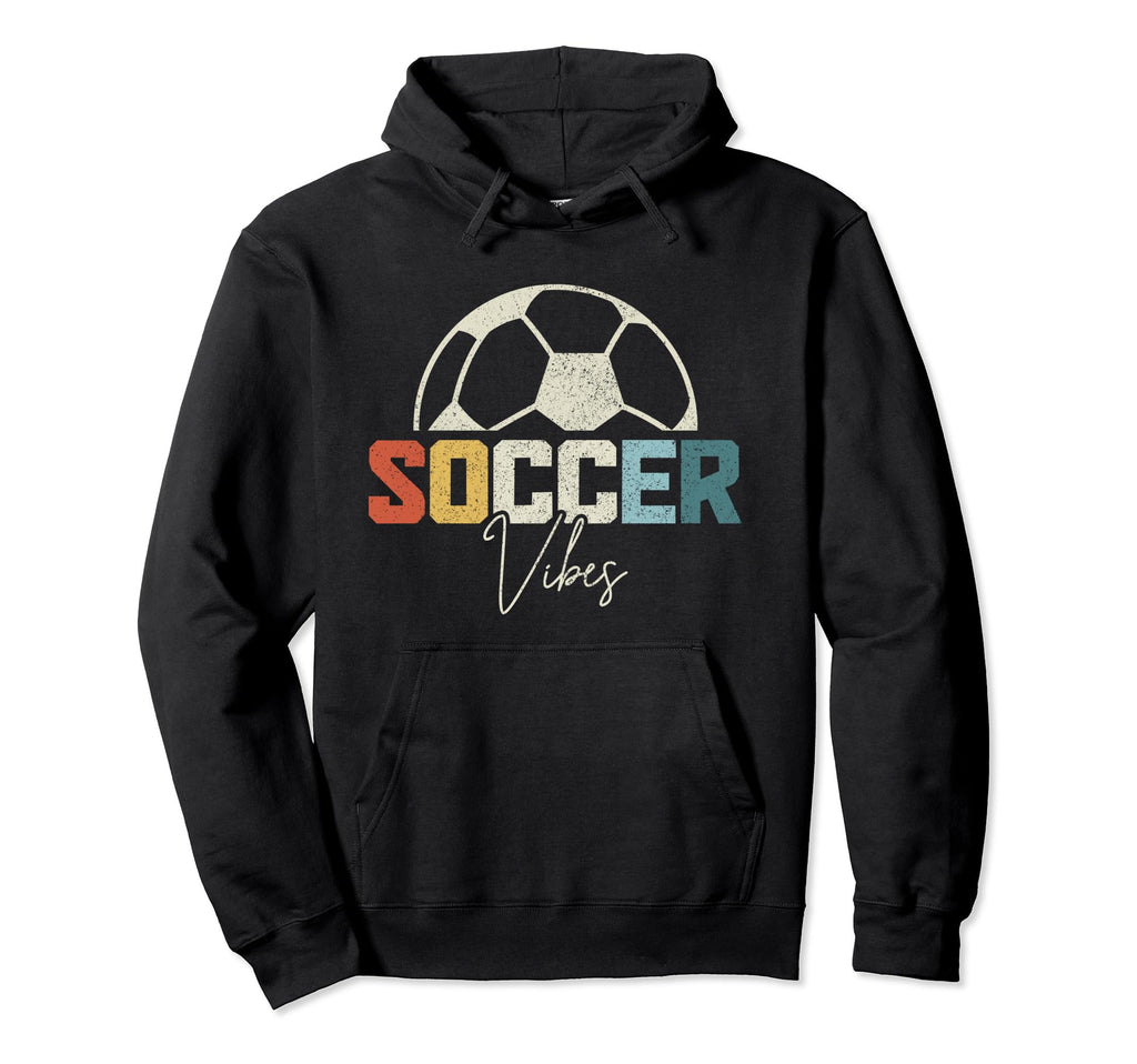 Soccer Vibes Soccer Player Hoodie - Aesthetic Graphic Unisex - T-Shirt, Sweatshirt, Hoodie