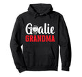 Ice Hockey Goalie Grandma Hockey Hoodie - Minimalist Print for Adults - T-Shirt, Sweatshirt, Hoodie
