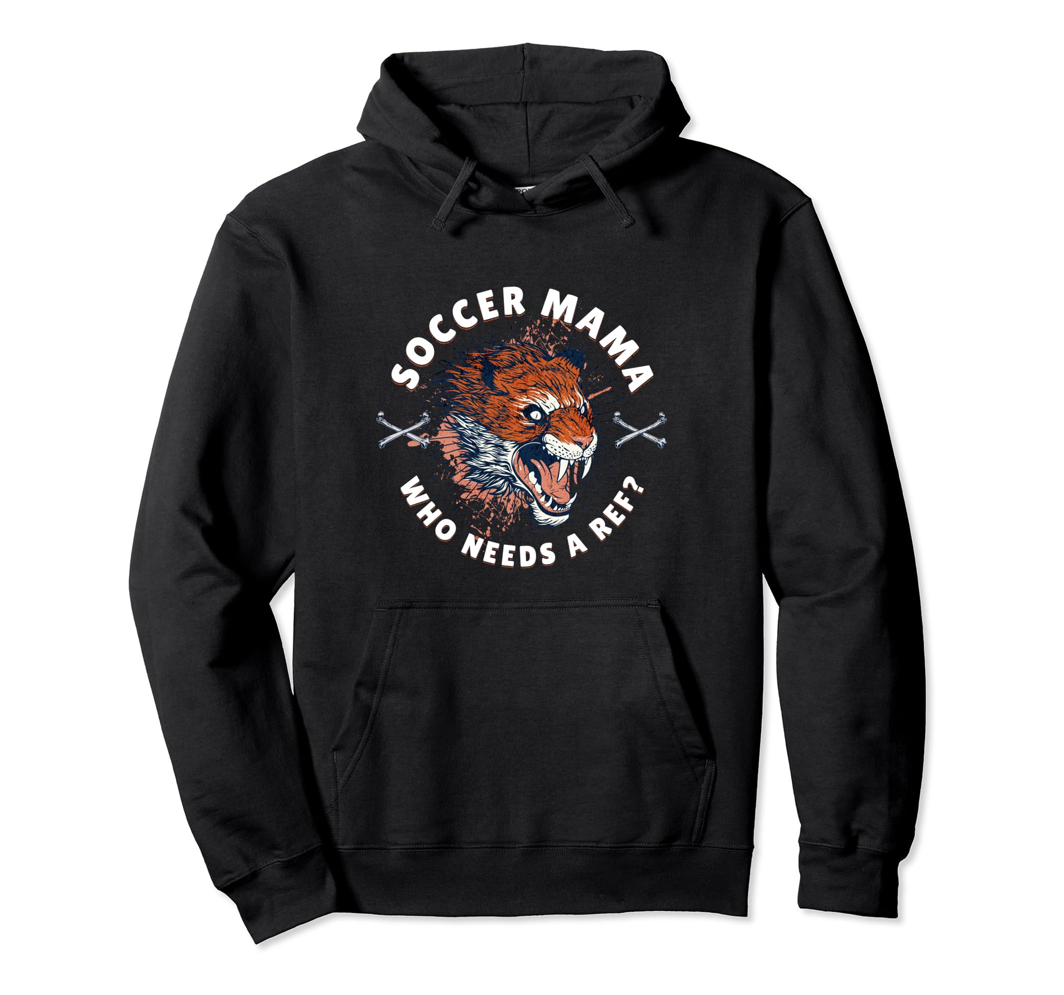Soccer Mom Yelling Ref Voice Funny Hoodie - Unique Graphic for Adults - T-Shirt, Sweatshirt, Hoodie
