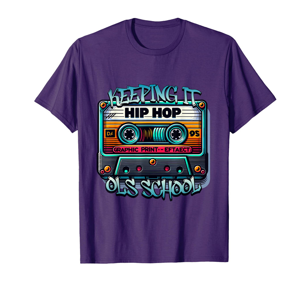 Keeping It Old School Old School T-Shirt - Fun Novelty Design for Adults - T-Shirt, Sweatshirt, Hoodie