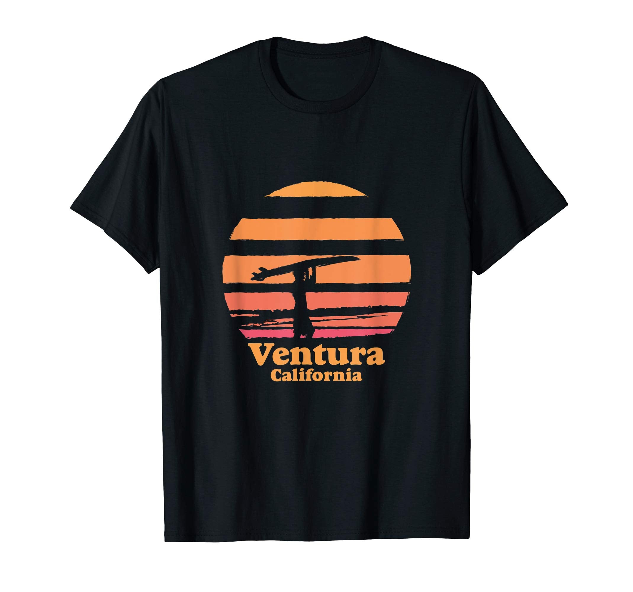 Ventura California Surf Surfing Sun 70S T-Shirt - Streetwear Style Unisex - T-Shirt, Sweatshirt, Hoodie
