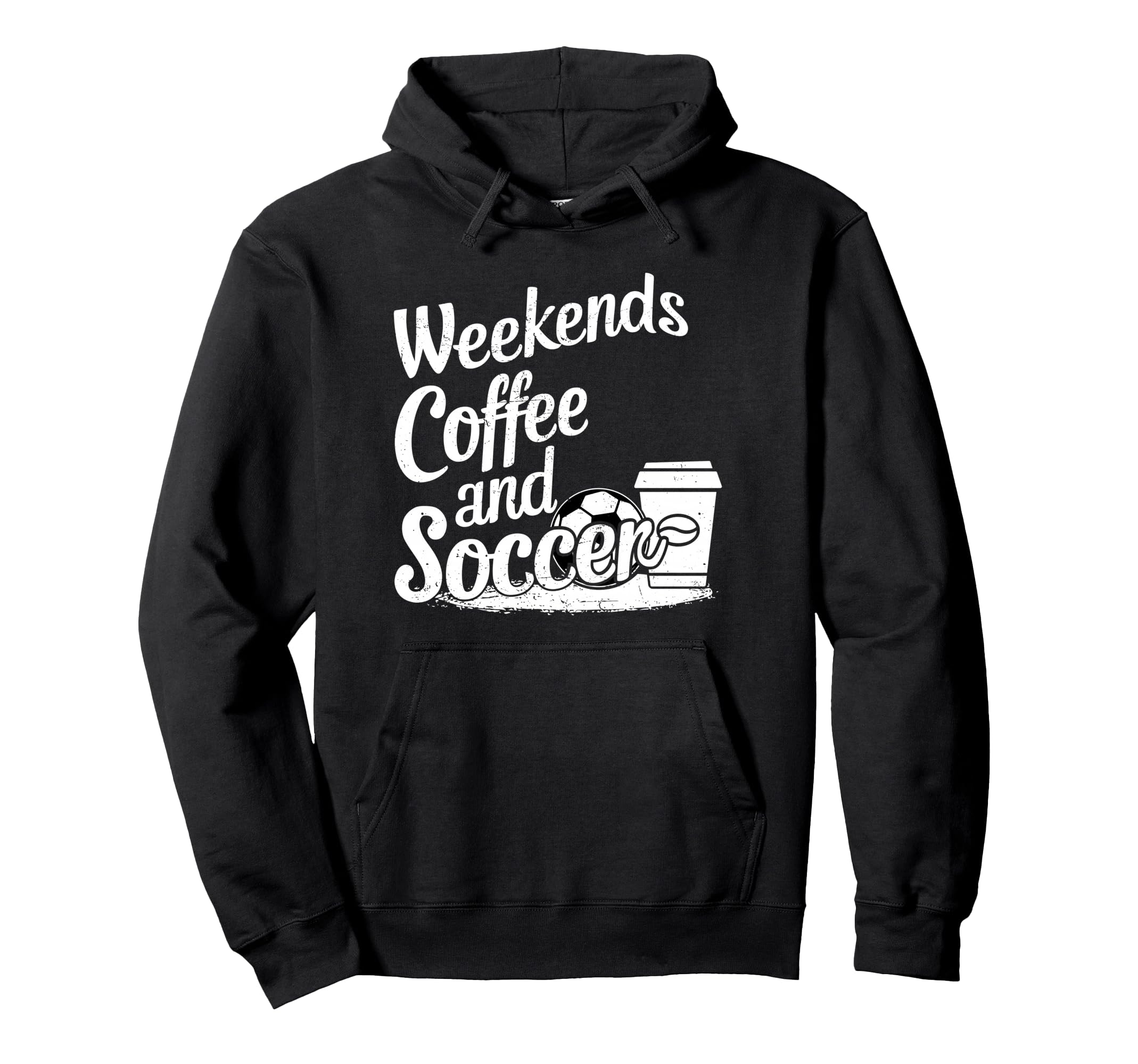 Weekends Coffee And Soccer Fun Soccer Dad Hoodie - Custom Art Print Unisex - T-Shirt, Sweatshirt, Hoodie