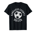 Kankakee County Soccer Distressed 90S T-Shirt - Minimalist Print Men Women - T-Shirt, Sweatshirt, Hoodie