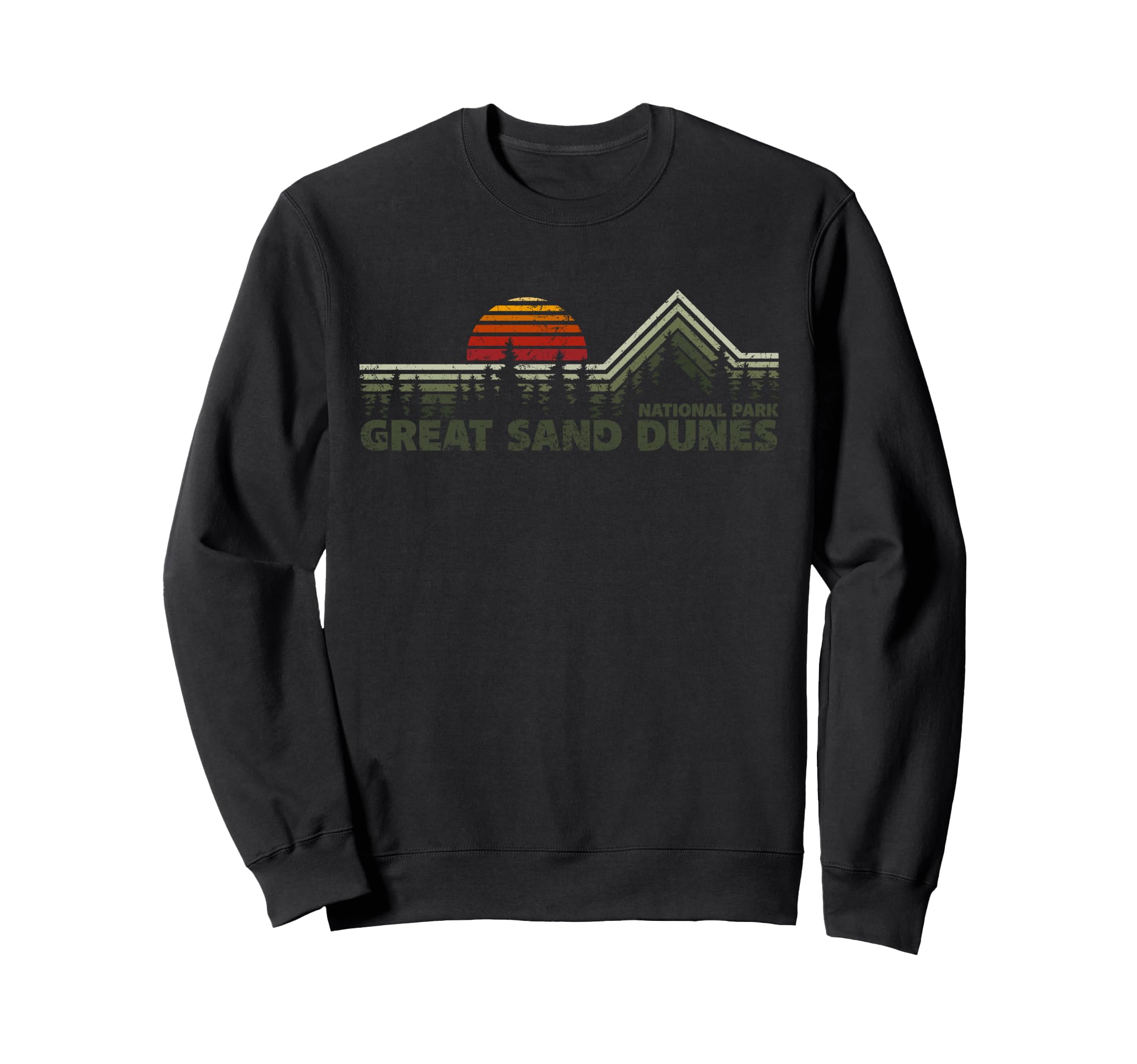 Great Sand Dunes National Park Nature Sweatshirt - Graphic Print Unisex - T-Shirt, Sweatshirt, Hoodie