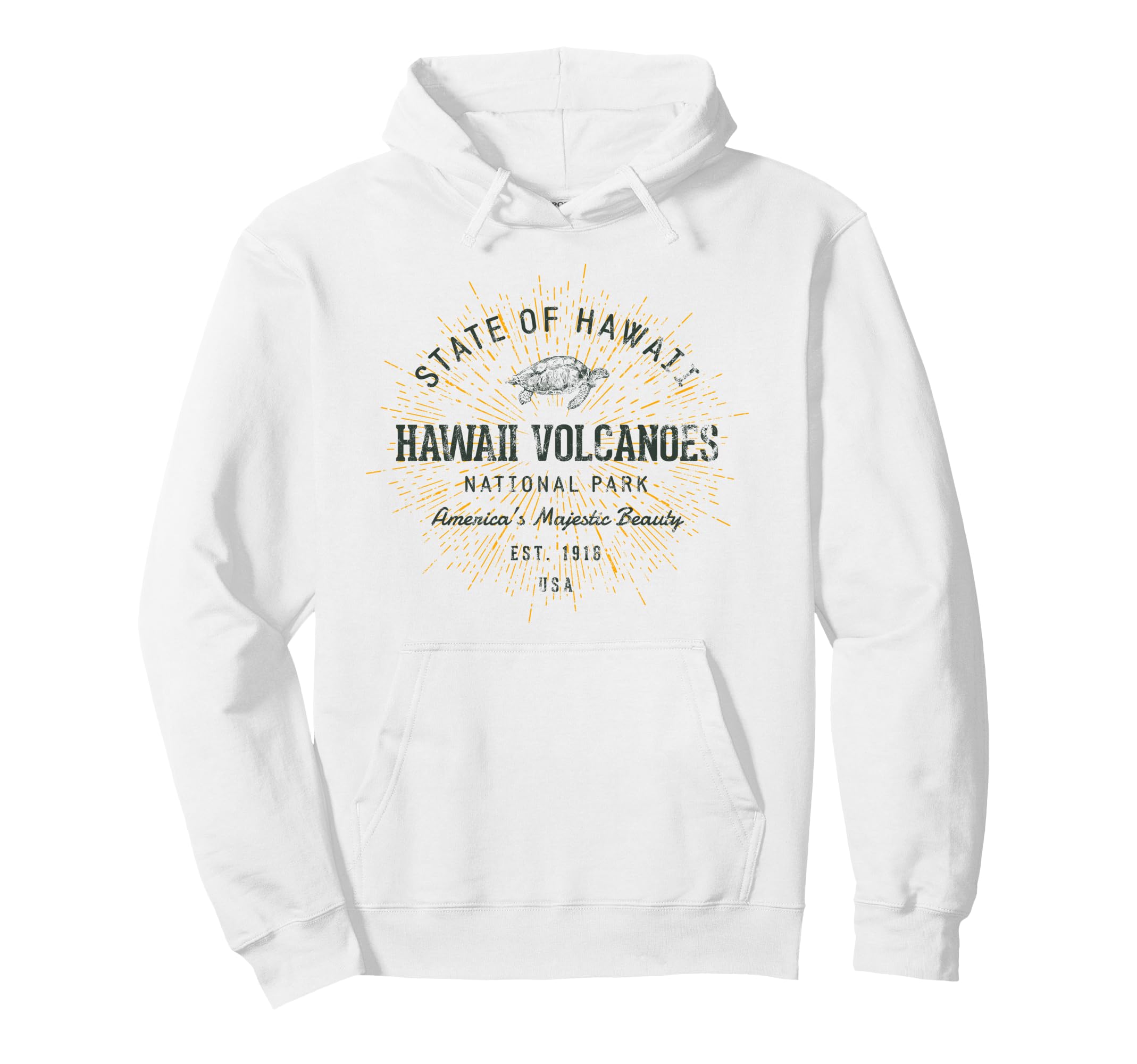 Hawaii Volcanoes National Park Hoodie - Novelty Apparel Men Women - T-Shirt, Sweatshirt, Hoodie