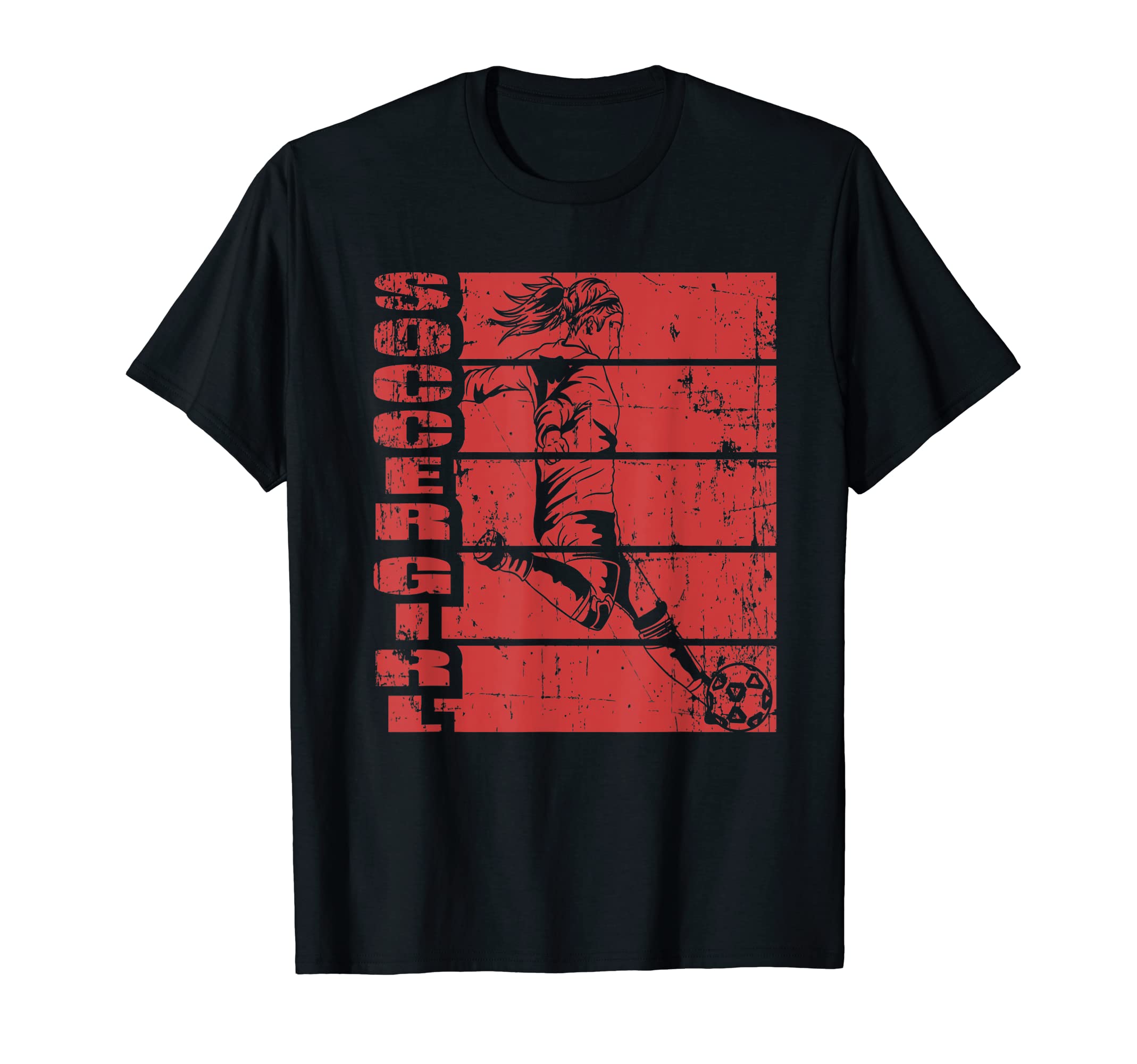 Soccer Funny Footballer Ball And Field T-Shirt - Graphic Print for Adults - T-Shirt, Sweatshirt, Hoodie