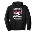 Raising Ballers Soccer Mom Soccer Hoodie - Aesthetic Graphic Men Women - T-Shirt, Sweatshirt, Hoodie