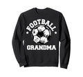 Football Grandma Sketch Soccer Ball Sweatshirt - Graphic Print for Adults - T-Shirt, Sweatshirt, Hoodie