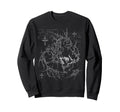 Y2K Grunge Goth Alt Skull Sweatshirt - Casual Everyday Wear Men Women - T-Shirt, Sweatshirt, Hoodie