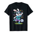 Sports Gift Easter Squad Bunny Soccer T-Shirt - Unique Graphic Men Women - T-Shirt, Sweatshirt, Hoodie
