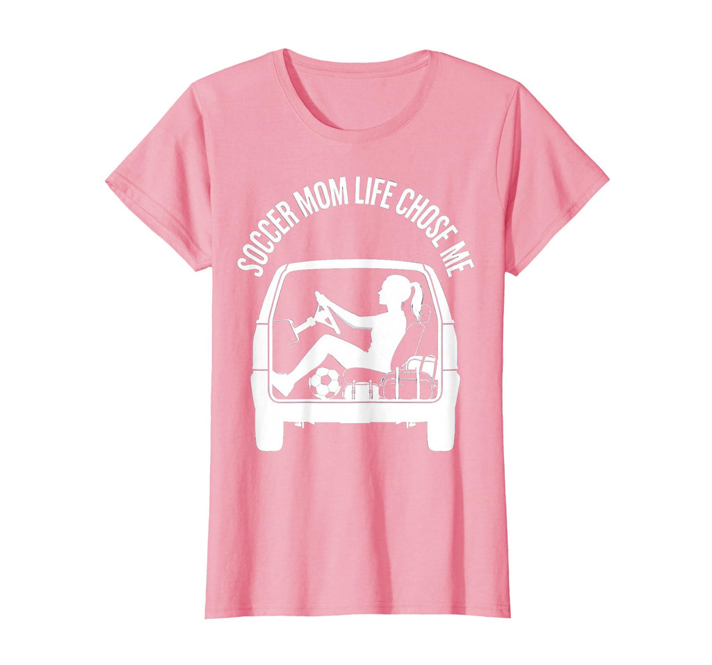 Soccer Mom Life Chose Me Funny Sports T-Shirt - Trendy Graphic for Adults - T-Shirt, Sweatshirt, Hoodie