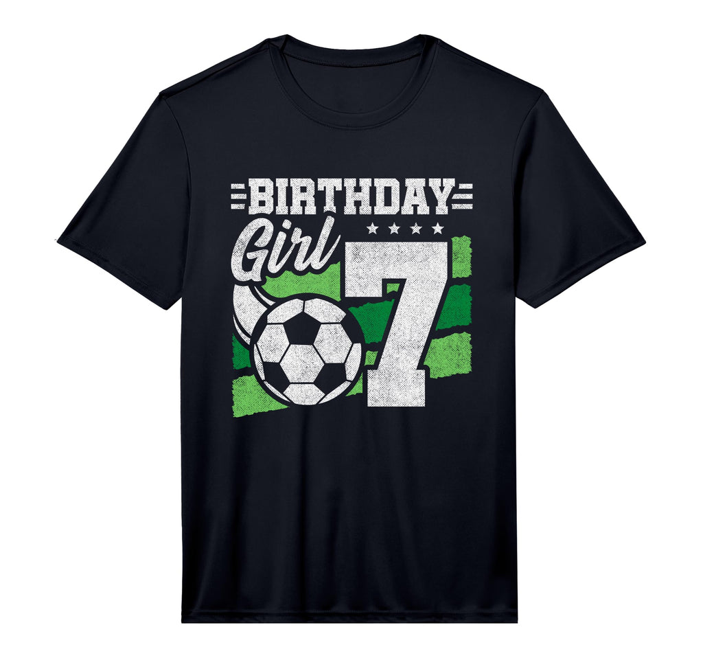 7Th Birthday Soccer Party 7 Year T-Shirt - Fun Novelty Design for Adults - T-Shirt, Sweatshirt, Hoodie