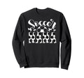 Soccer Nana Heart Grandma Nana Sweatshirt - Trendy Graphic for Adults - T-Shirt, Sweatshirt, Hoodie