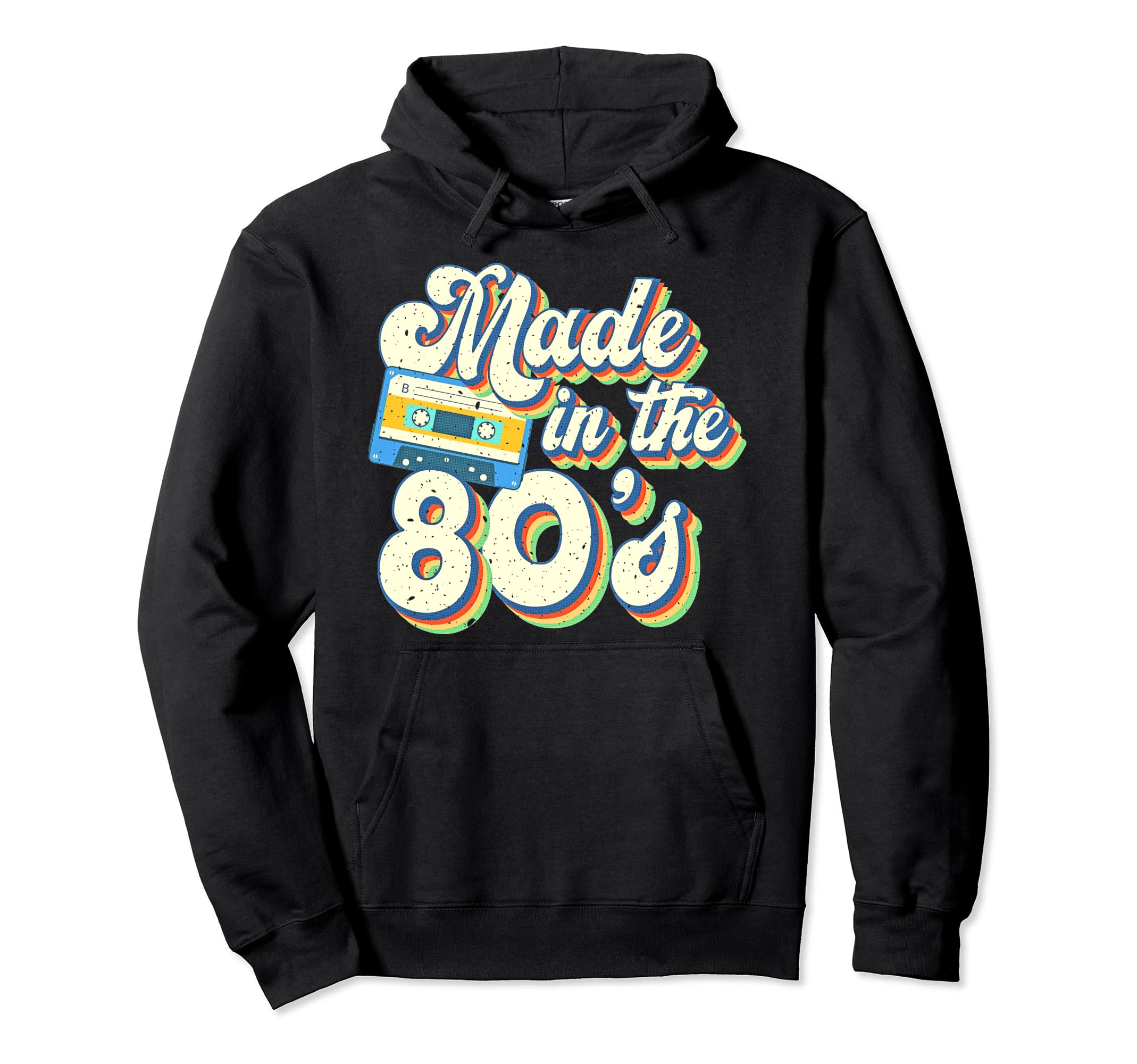 80S 80S Old School 80S Old School Hip Hoodie - Casual Everyday Wear Unisex - T-Shirt, Sweatshirt, Hoodie