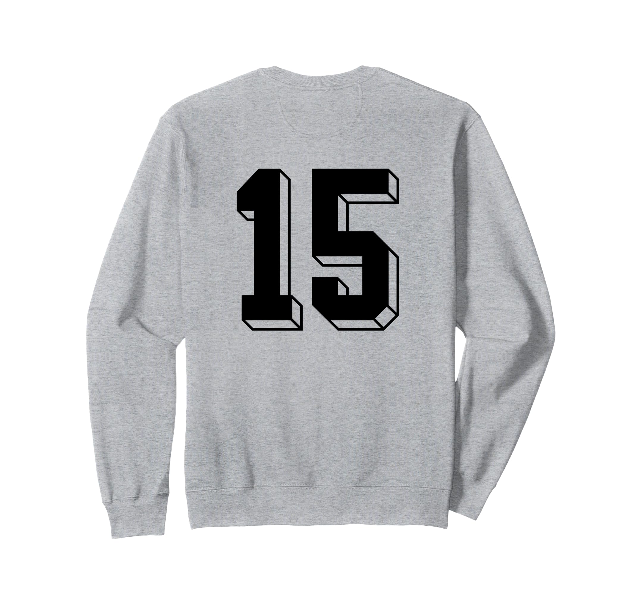 Number 15 Backside 80S 90S Team Sweatshirt - Graphic Print Men Women - T-Shirt, Sweatshirt, Hoodie
