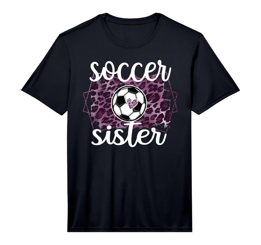 Proud Soccer Sister Soccer Player Sis T-Shirt - Custom Art Print Men Women - T-Shirt, Sweatshirt, Hoodie