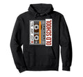 Old School Hip Hop Cassette Tape Rap Hoodie - Graphic Print Men Women - T-Shirt, Sweatshirt, Hoodie