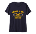 Sacred Heart Cougars Soccer Ball 2025 T-Shirt - Graphic Print Men Women - T-Shirt, Sweatshirt, Hoodie