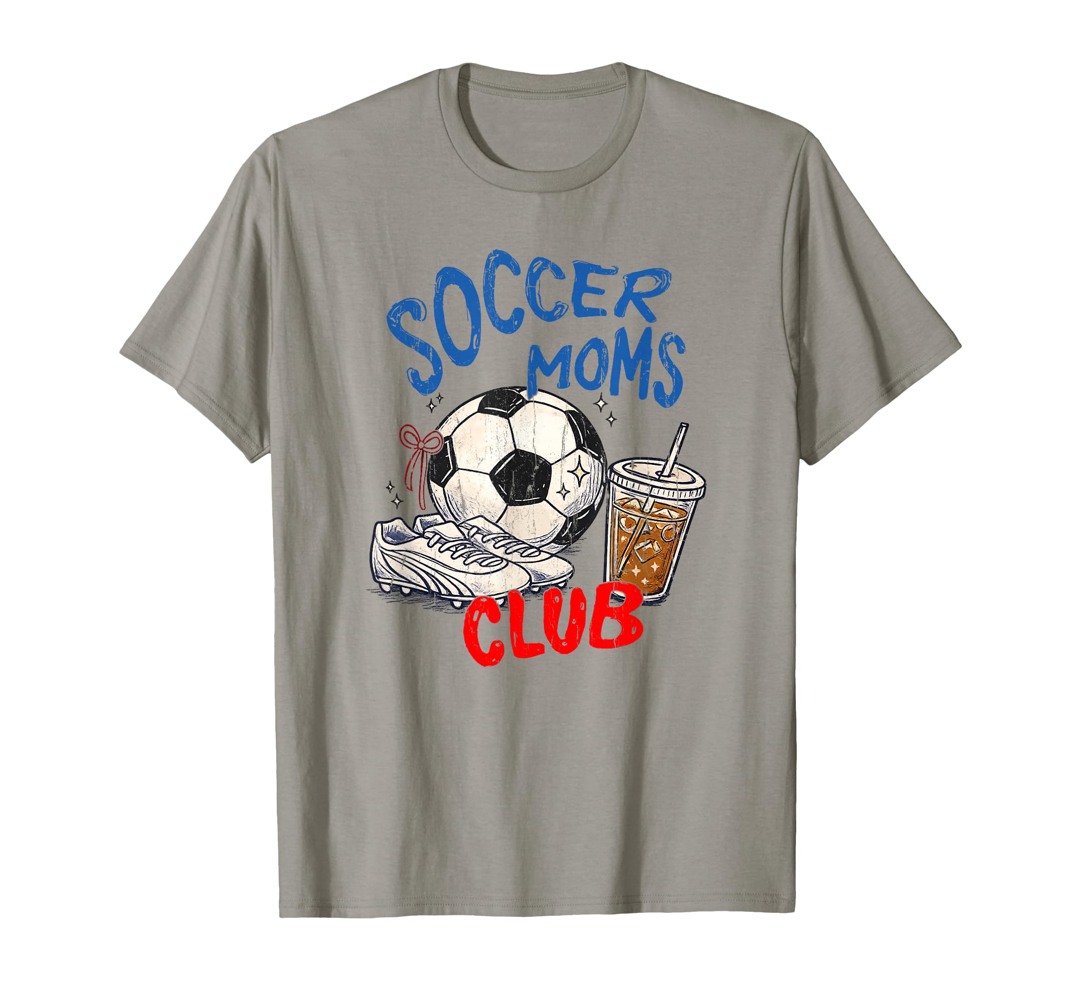 Soccer Moms Club Soccer Mom Mothers T-Shirt - Fun Novelty Design Men Women - T-Shirt, Sweatshirt, Hoodie