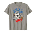 Soccer Moms Club Soccer Mom Mothers Day T-Shirt - Trendy Graphic for Adults - T-Shirt, Sweatshirt, Hoodie
