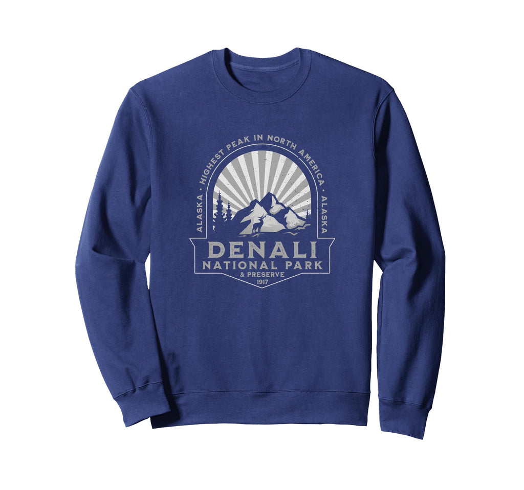 Denali National Park And Preserve Sweatshirt - Streetwear Style Men Women - T-Shirt, Sweatshirt, Hoodie