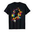 Pop Art Soccer Player Colorful T-Shirt - Casual Everyday Wear for Adults - T-Shirt, Sweatshirt, Hoodie