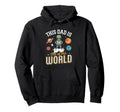 Soccer Fan This Dad Is Out This World Hoodie - Fun Novelty Design Unisex - T-Shirt, Sweatshirt, Hoodie