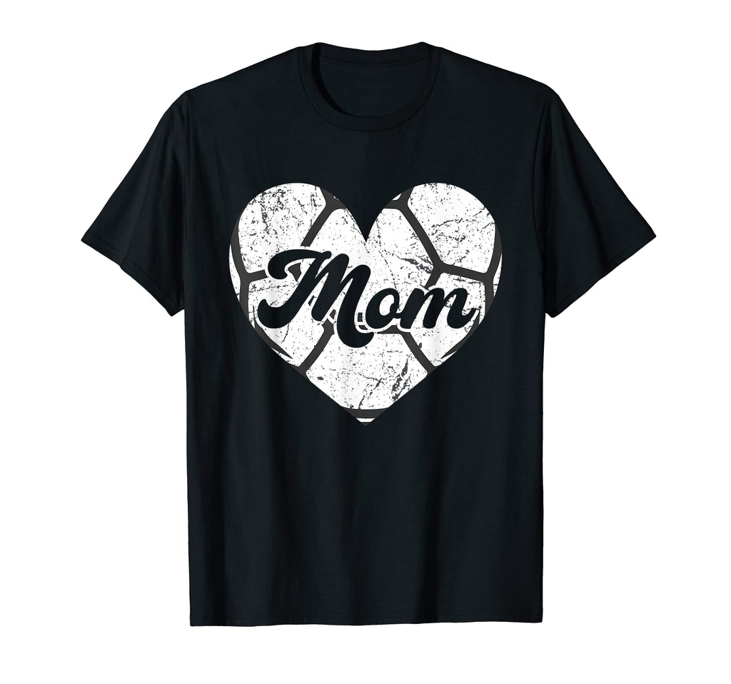 Mothers Day Distressed Heart Soccer Mom T-Shirt - Trendy Graphic Men Women - T-Shirt, Sweatshirt, Hoodie