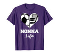 Nonna Life Heart Funny Soccer Hockey T-Shirt - Streetwear Style for Adults - T-Shirt, Sweatshirt, Hoodie