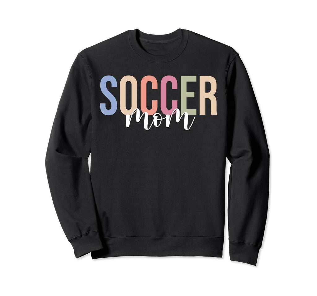 Soccer Mom Soccer Player Sweatshirt - Minimalist Print for Adults - T-Shirt, Sweatshirt, Hoodie
