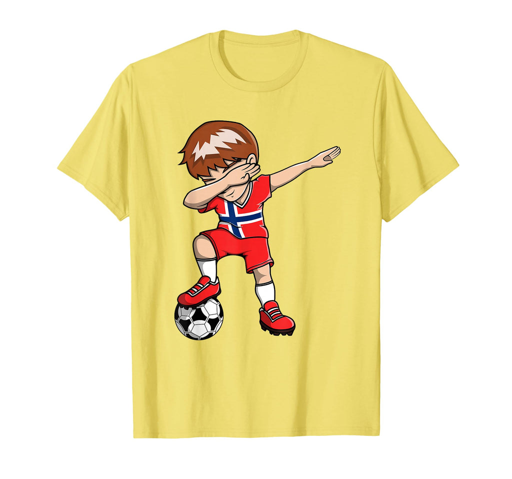 Dabbing Soccer Norway Jersey Norwegian T-Shirt - Graphic Print Unisex - T-Shirt, Sweatshirt, Hoodie