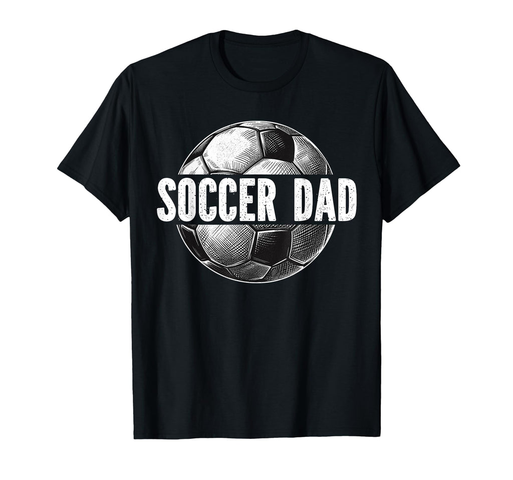 Soccer Dad Fatherhood Papa Soccer T-Shirt - Trendy Graphic for Adults - T-Shirt, Sweatshirt, Hoodie