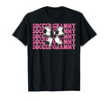 Soccer Grammy Soccer Grandma Coquette T-Shirt - Aesthetic Graphic Unisex - T-Shirt, Sweatshirt, Hoodie