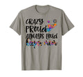 Crazy Proud Soccer Goalkeeper Mom T-Shirt - Unique Graphic for Adults - T-Shirt, Sweatshirt, Hoodie