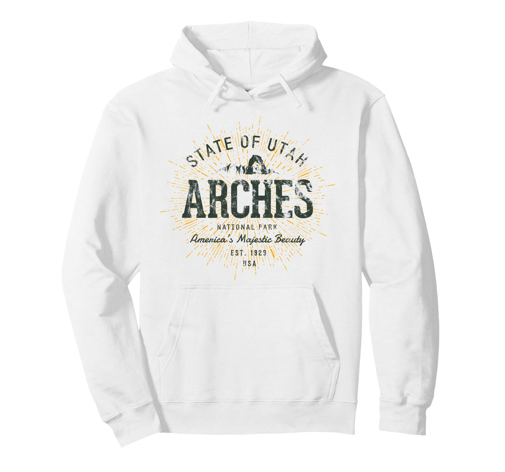 Arches National Park Hoodie - Aesthetic Graphic Men Women - T-Shirt, Sweatshirt, Hoodie