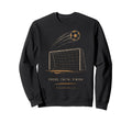 Soccer Faith Focus Finish Philippians Sweatshirt - Novelty Apparel Unisex - T-Shirt, Sweatshirt, Hoodie
