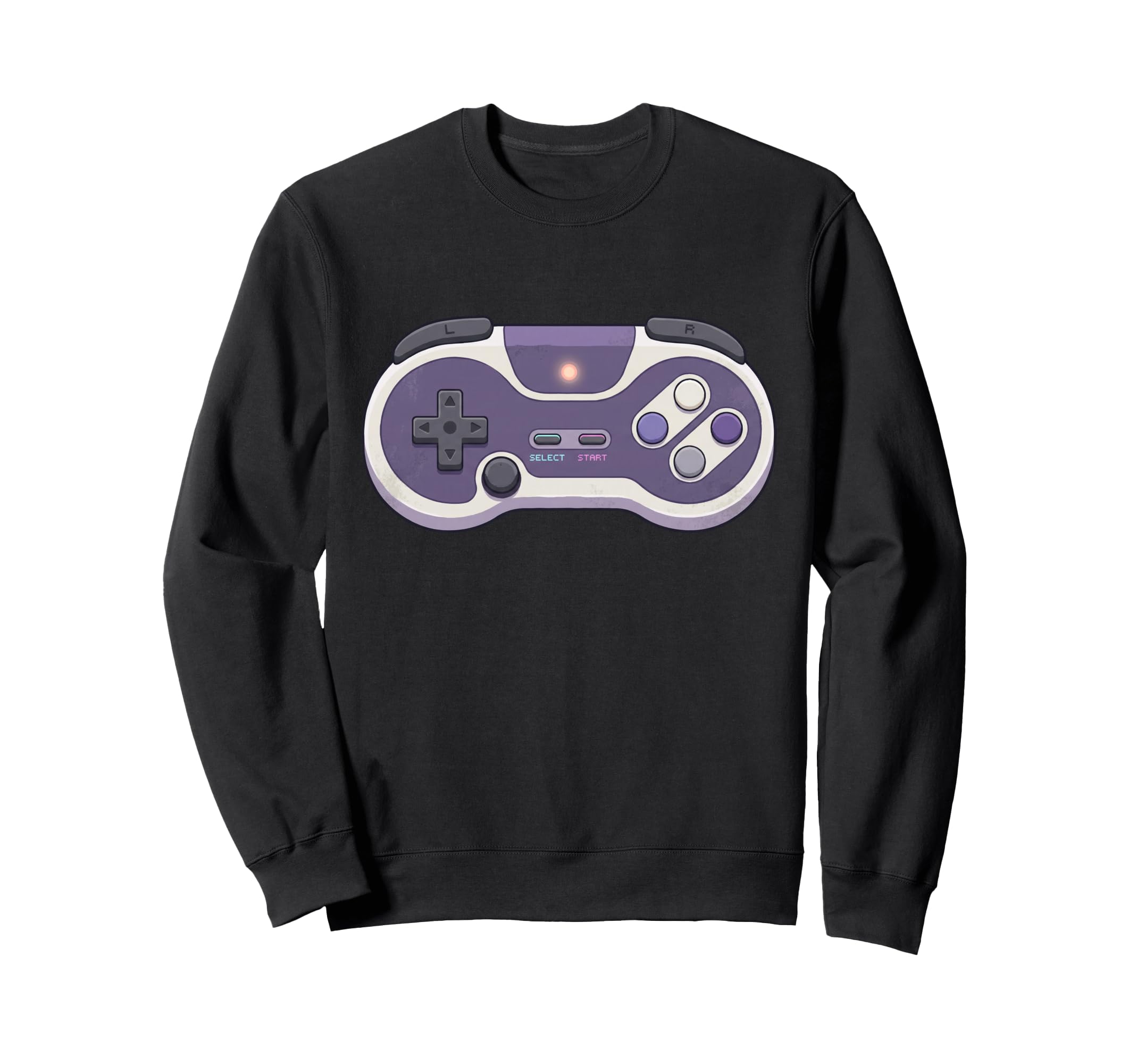 Mode Gamer 16 Bit Controller Sweatshirt - Unique Graphic Unisex - T-Shirt, Sweatshirt, Hoodie