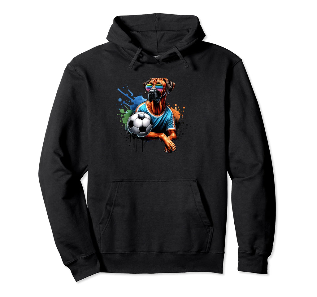 Rodesian Ridgeback Dog Soccer Hoodie - Aesthetic Graphic for Adults - T-Shirt, Sweatshirt, Hoodie