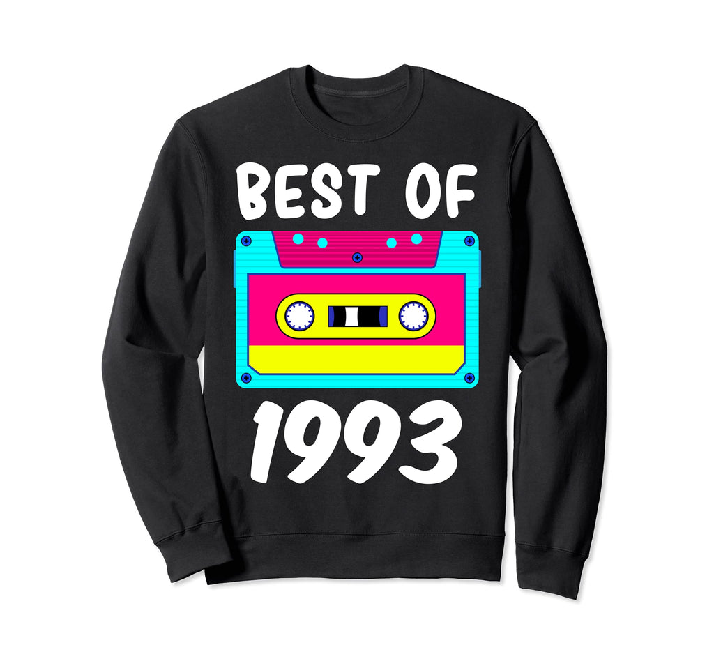 Best 1993 Futuristic Cassette Sweatshirt - Casual Everyday Wear Men Women - T-Shirt, Sweatshirt, Hoodie