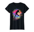 Rainbow Soccer Silhouette Female T-Shirt - Novelty Apparel Men Women - T-Shirt, Sweatshirt, Hoodie