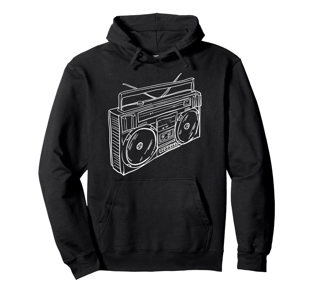 80S 90S Old School Music Hip Hop Hoodie - Streetwear Style Men Women - T-Shirt, Sweatshirt, Hoodie