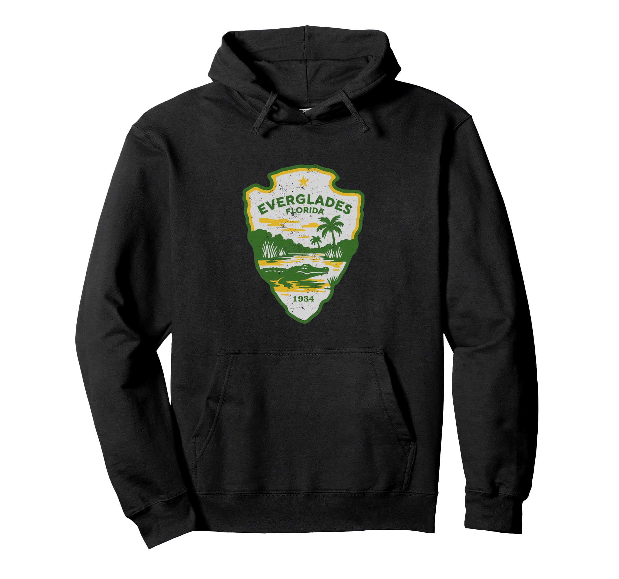 Everglades Since 1934 Florida National Hoodie - Trendy Graphic for Adults - T-Shirt, Sweatshirt, Hoodie
